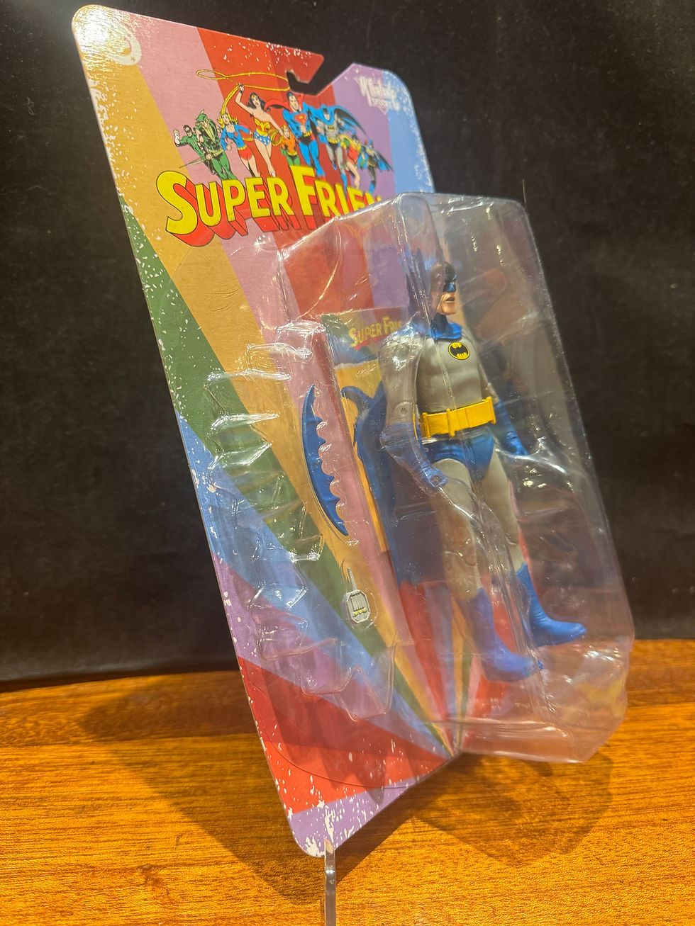Thumbnail: McFarlane Toys DC SUPER FRIENDS Retro BIZARRO BATMAN 6" Action Figure