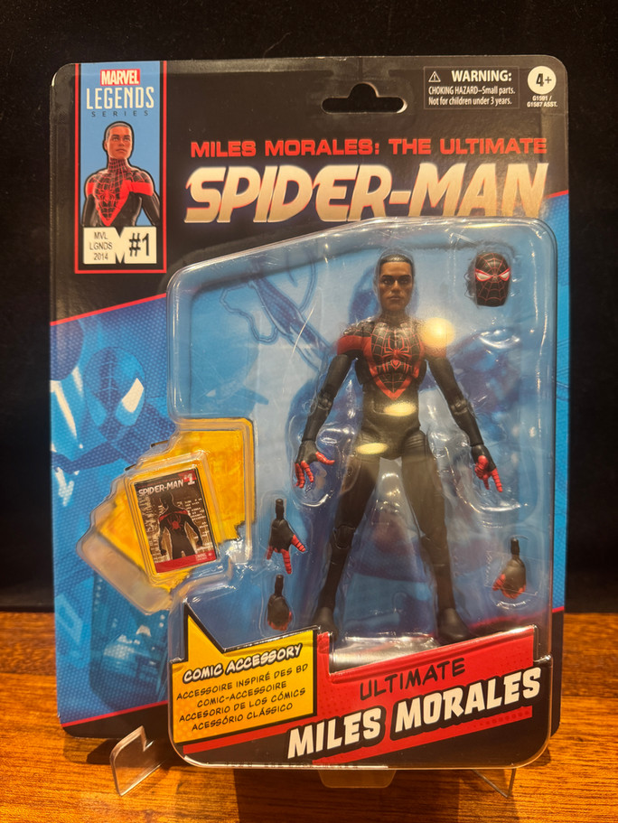 MARVEL LEGENDS Comics Inspired MILES MORALES 6" Action Figure