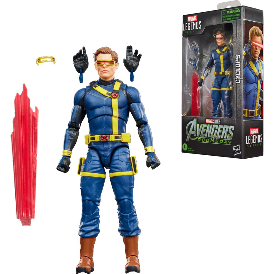 Avengers Doomsday Marvel Legends Cyclops 6-Inch Action Figure