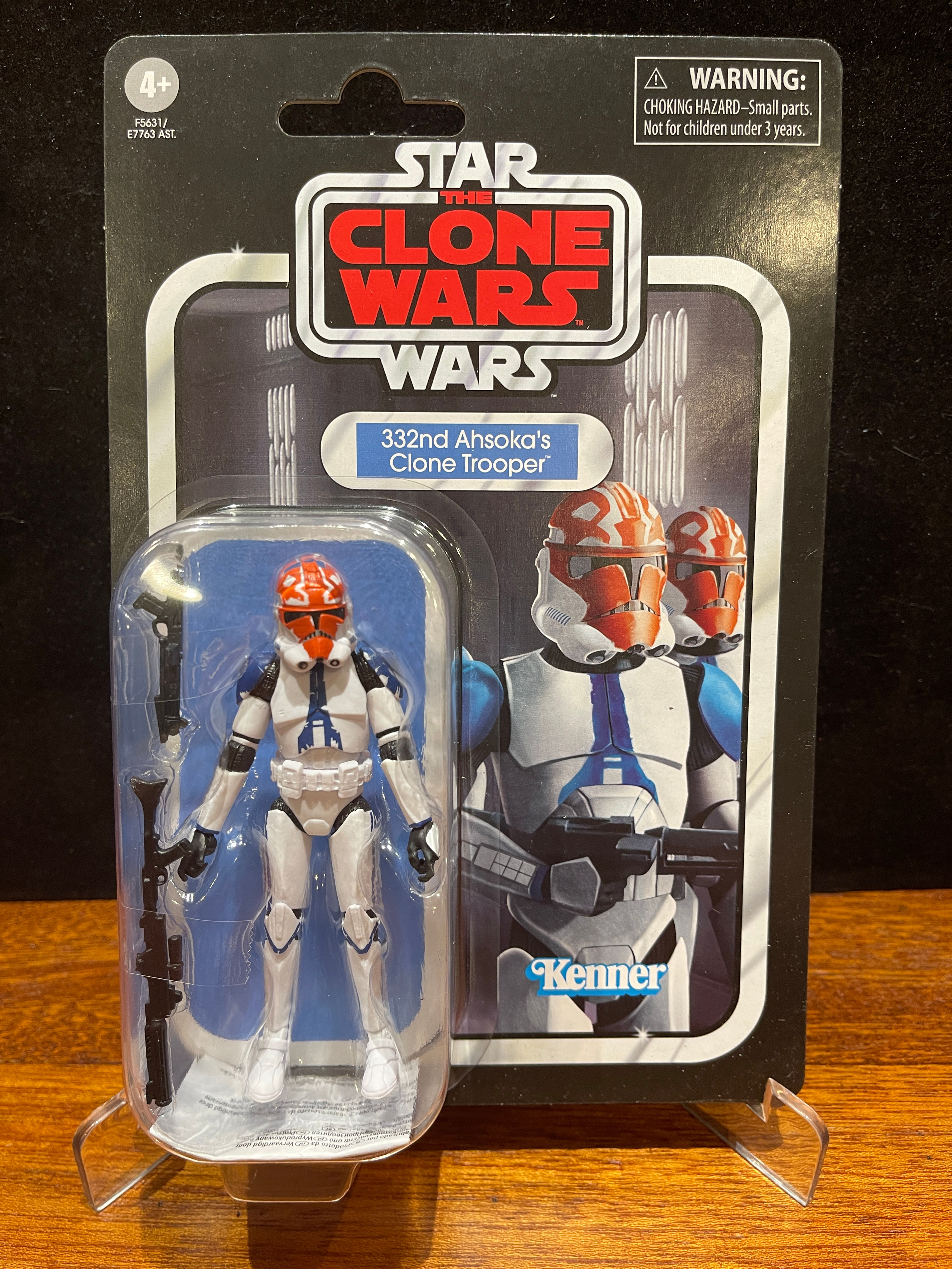 Clone Trooper action figure, "332nd Company Clone Trooper", Kenner