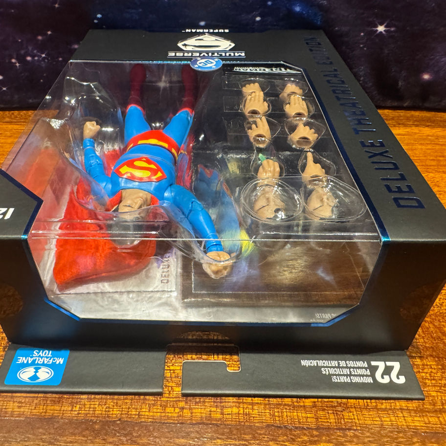 McFarlane Toys DC Multiverse SUPERMAN Deluxe Theatrical 7" Action Figure