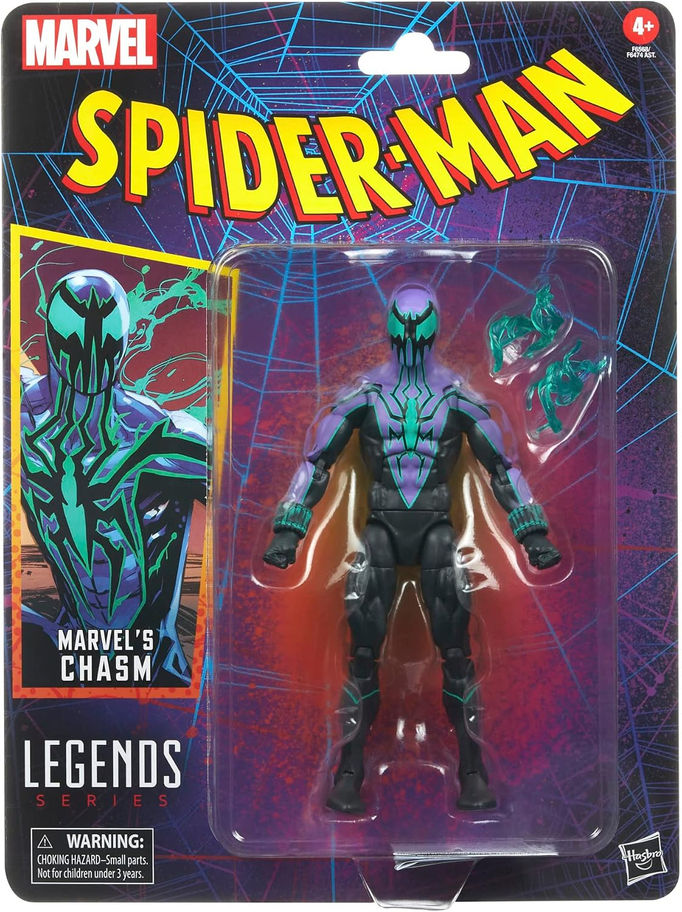Spider-Man Retro Marvel Legends Chasm 6" Action Figure