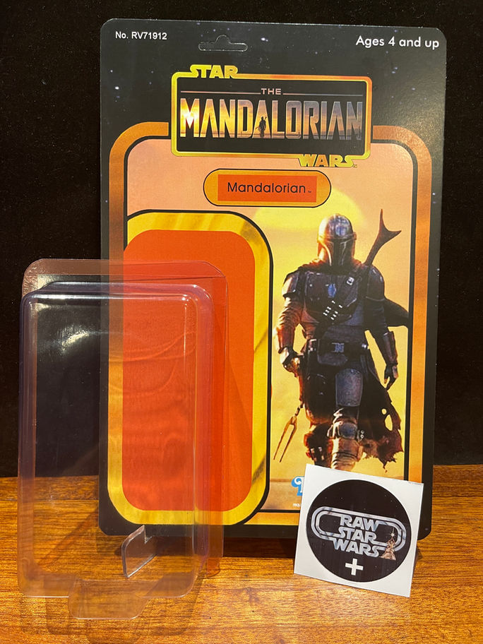Mandalorian action figure card