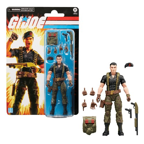 G.I. Joe Classified Retro Cardback Flint 6-Inch Action Figure