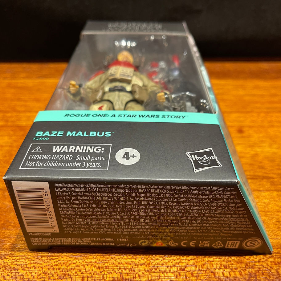 Baze Malbus Star Wars Black Series action figure