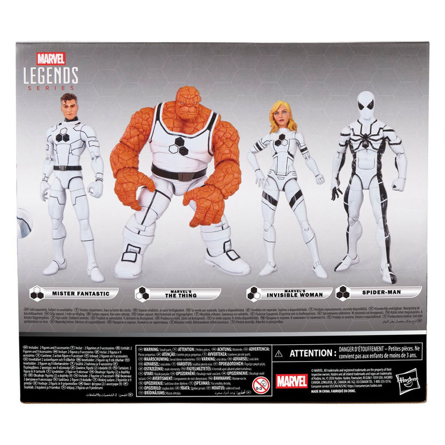 Marvel Legends Future Foundation Thing & Invisible Woman 6 Inch Figures