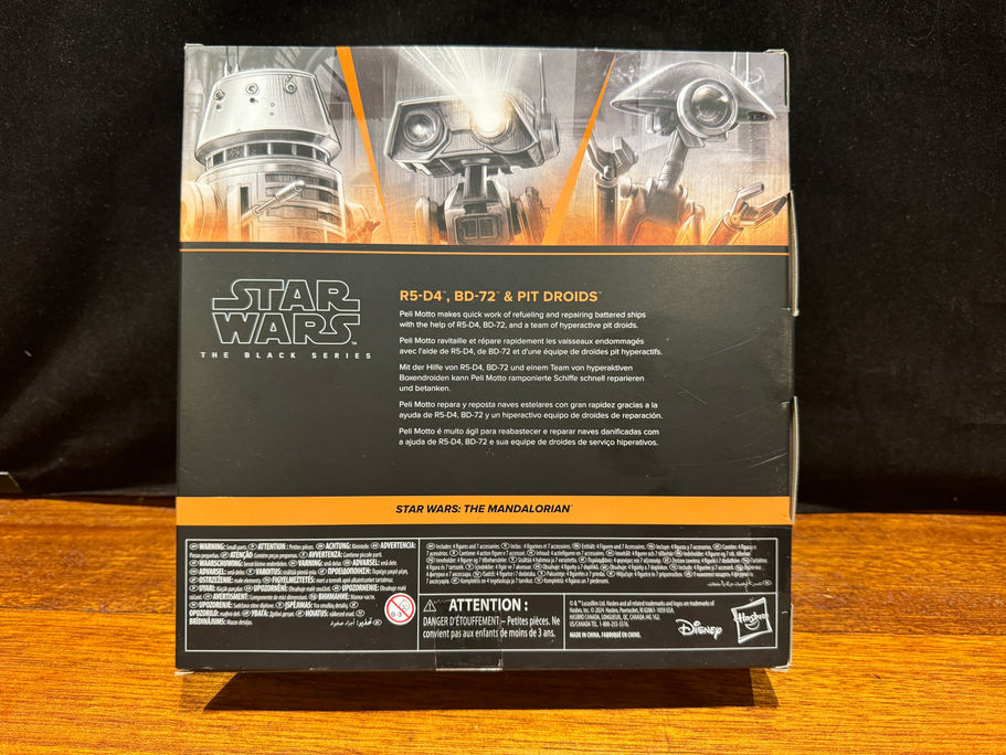 STAR WARS Black Series R5-D4 BD-72 & PIT DROIDS 4 Pack EXCLUSIVE