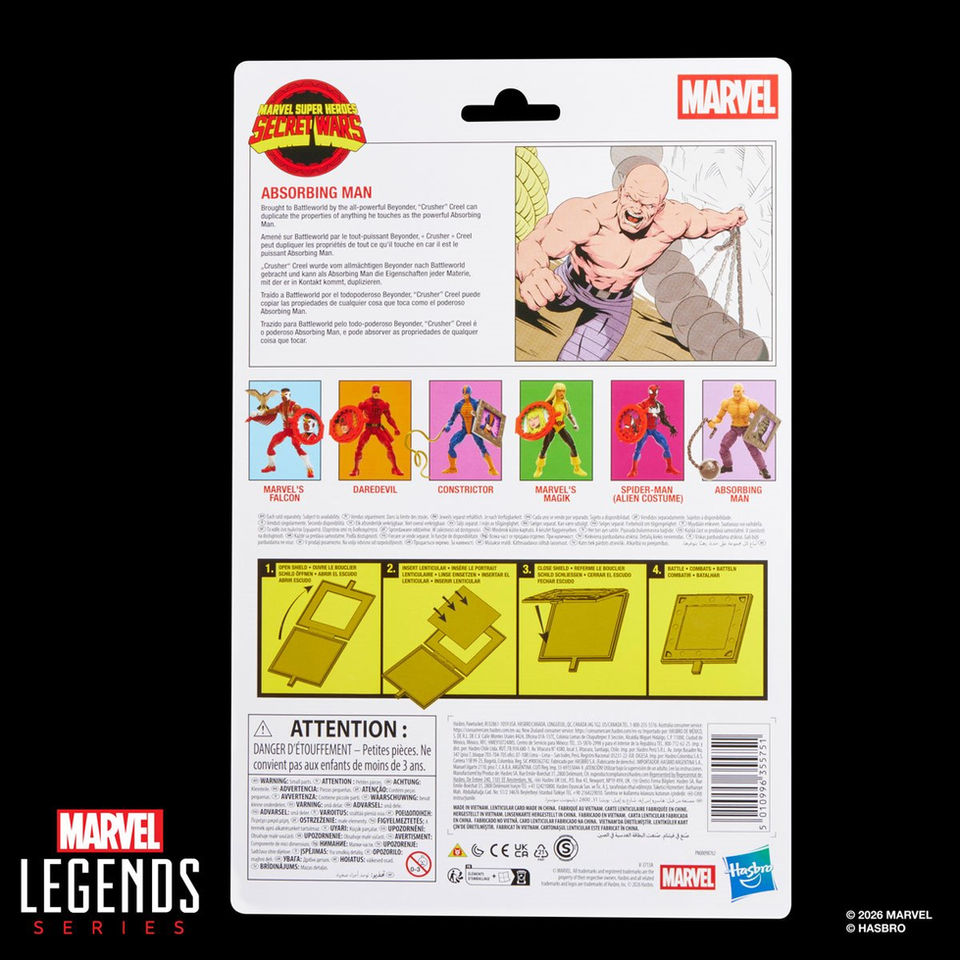 SECRET WARS Marvel Legends ABSORBING MAN 6-Inch Figure