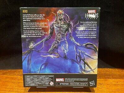 Marvel Legends Kree figure box back