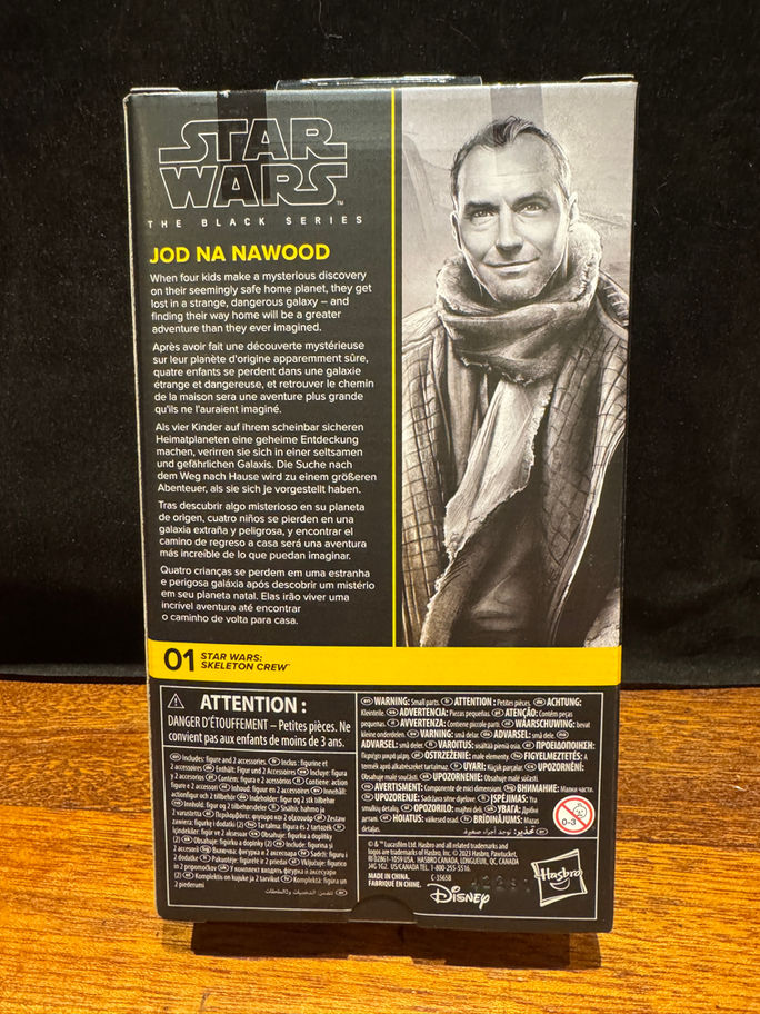 STAR WARS Black Series PIRATE JOD NA NAWOOD #01 6" Action Figure