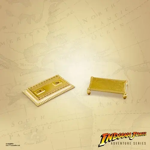 Gold Indiana Jones Adventure Series artifacts