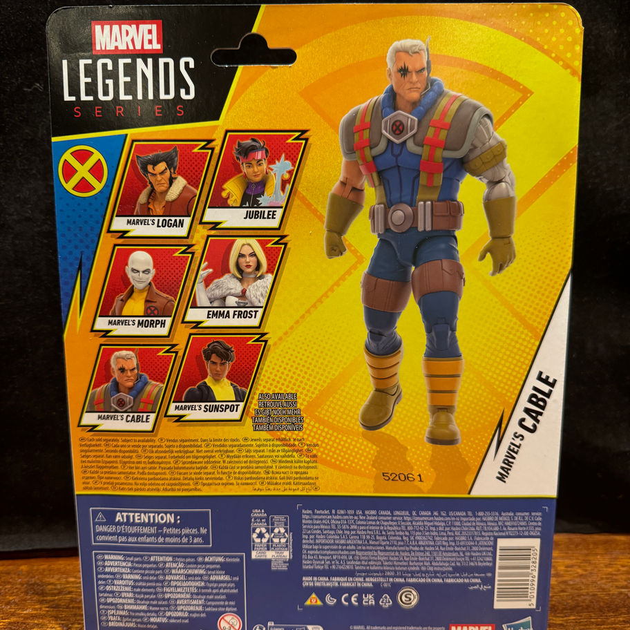 Marvel Legends X-MEN '97 Retro CABLE 6" Action Figure