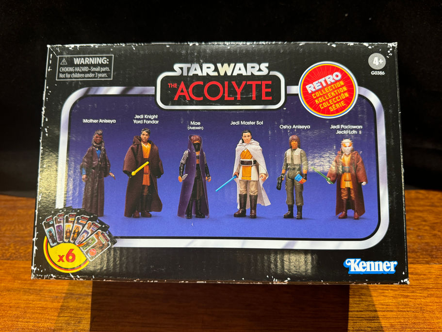 STAR WARS Retro Collection THE ACOLYTE Multipack 6 Figure EXCLUSIVE