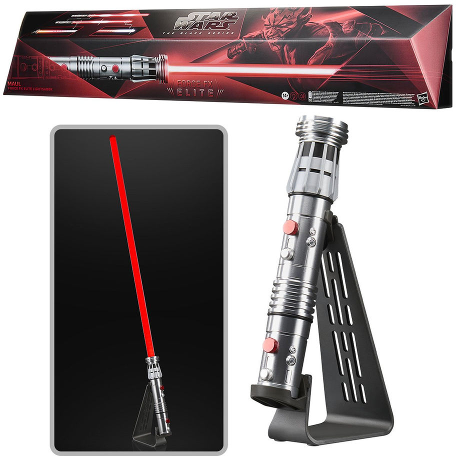 Star Wars Black Series MAUL Force FX Elite Lightsaber