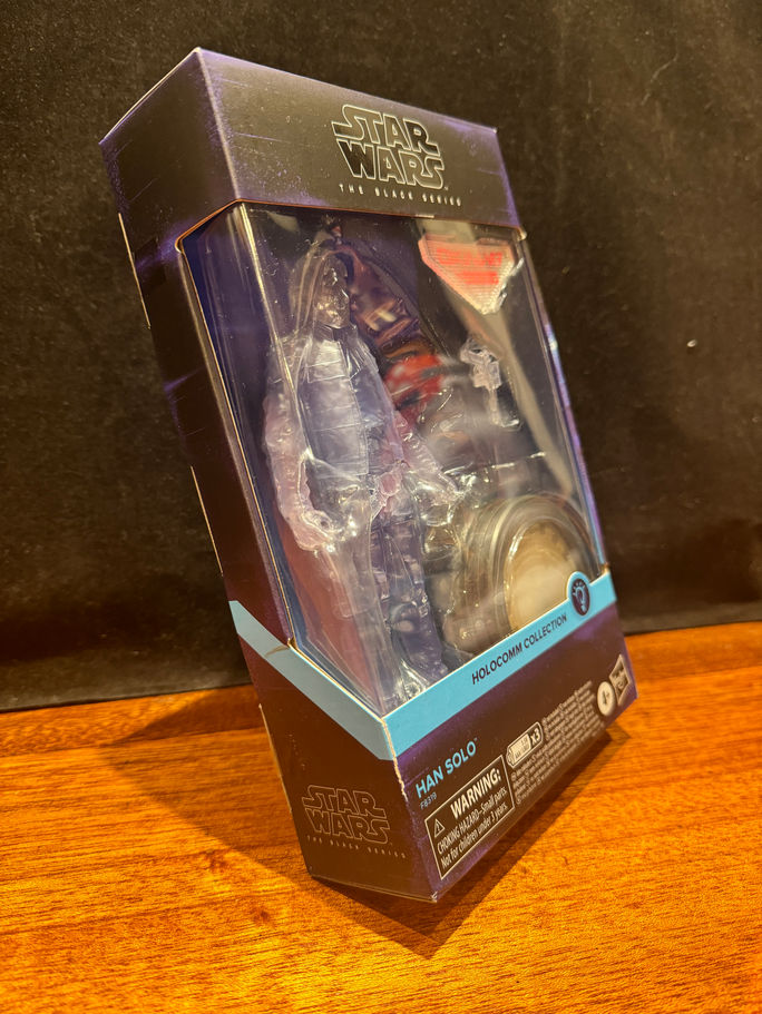 STAR WARS Black Series HAN SOLO HOLOCOMM COLLECTION 6" Exclusive | RAWSTARWARS