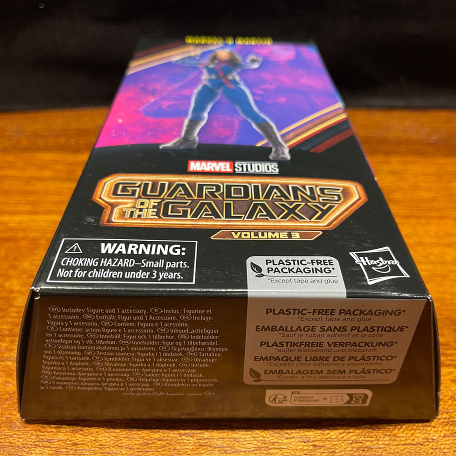 Guardians of the Galaxy Vol. 3 Marvel action figure box