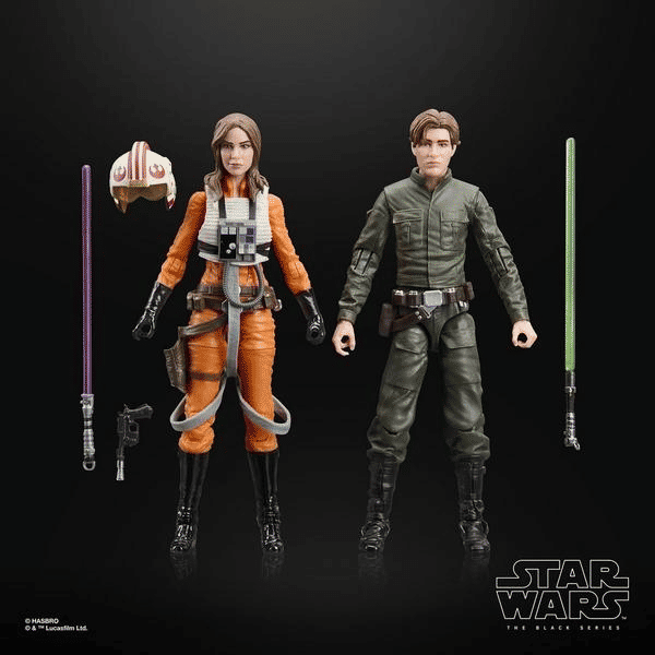 Star Wars Black Series Jaina Solo & Jacen Solo Exclusive 2-Pack