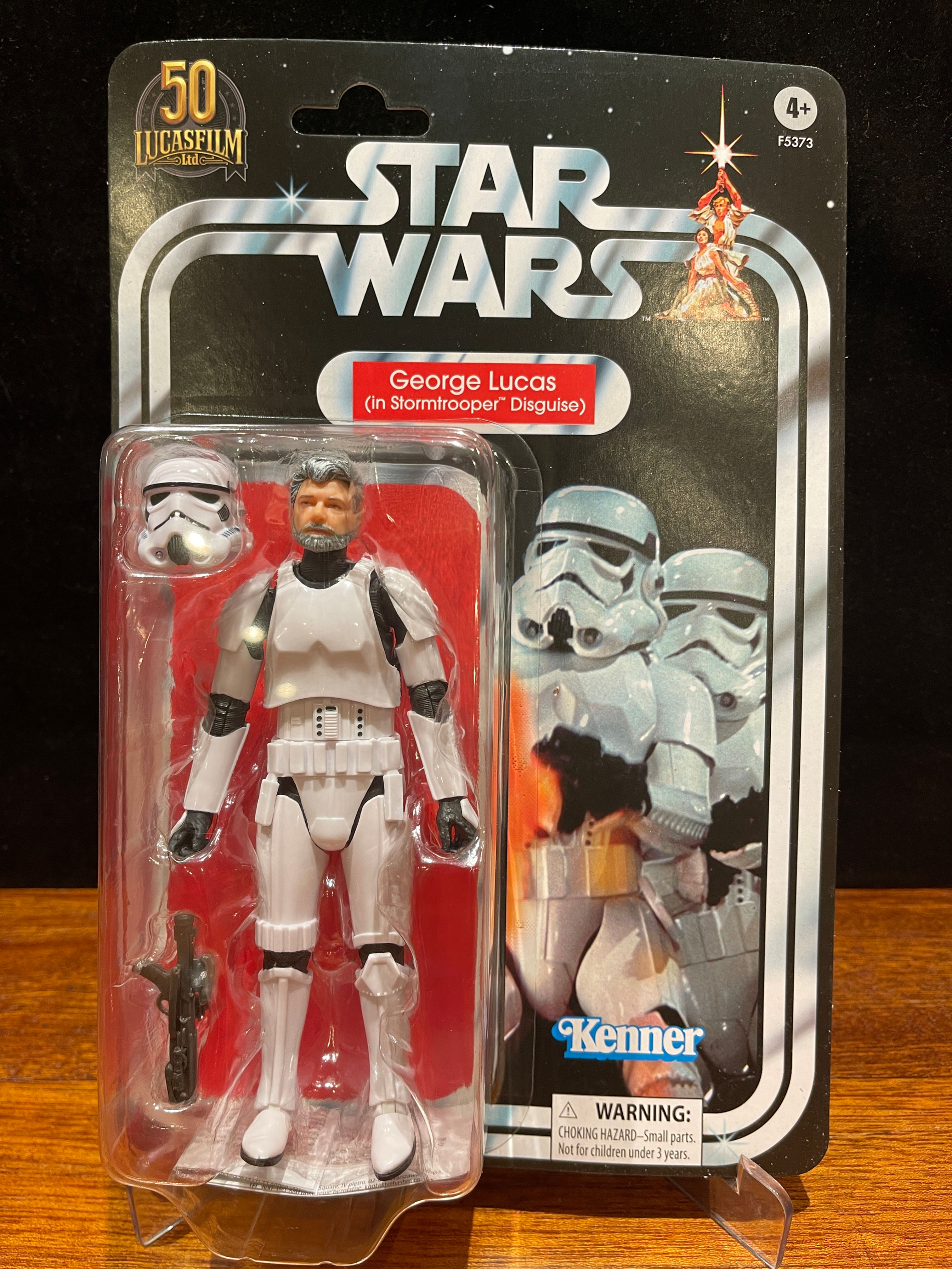 Star Wars Black Series GEORGE LUCAS (in Stormtrooper Disguise) 6" Figure