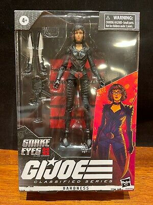 G.I. Joe Snake Eyes Baroness action figure