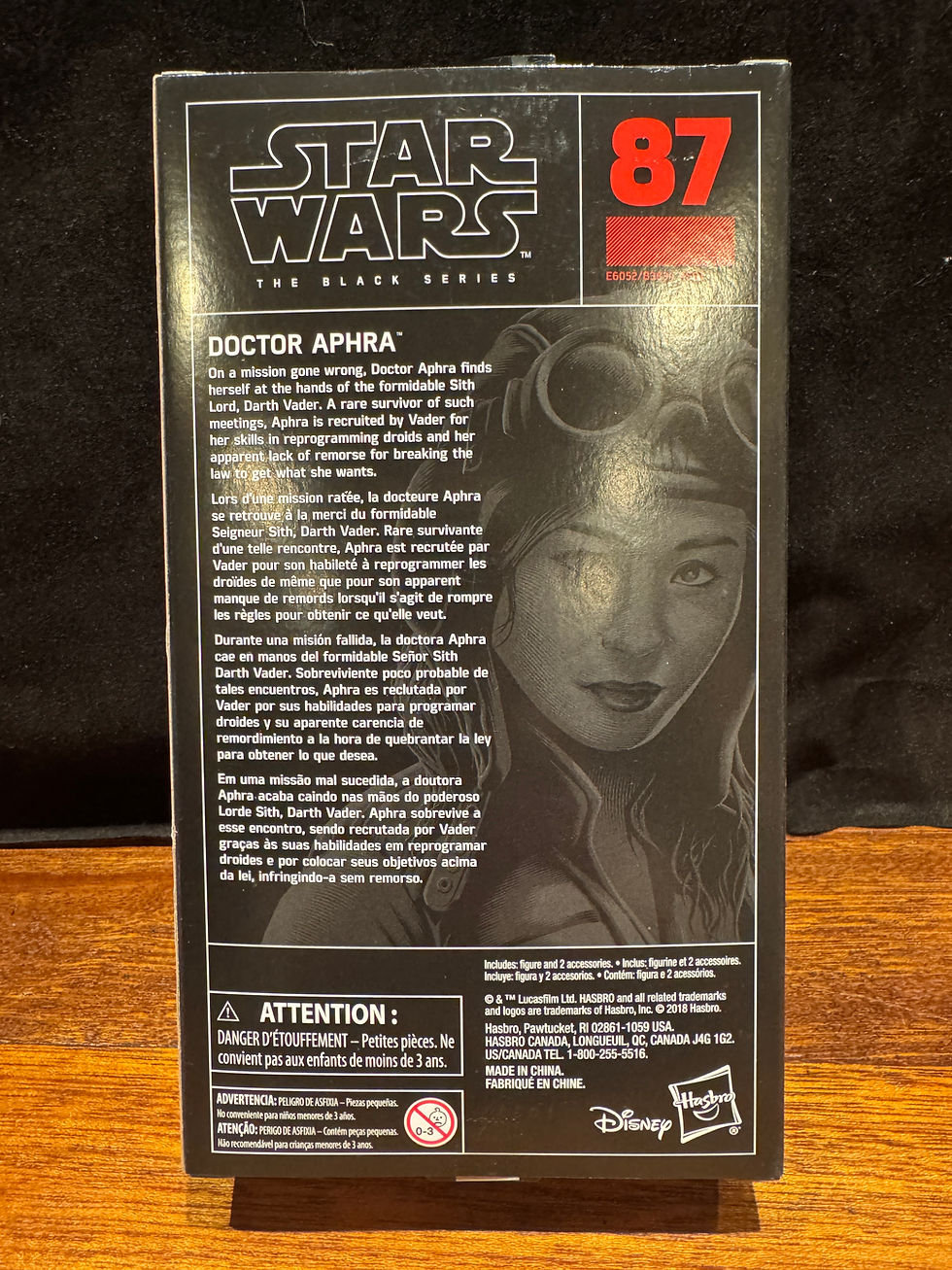 Miniaturbild: STAR WARS Black Series DOCTOR APHRA #87 6" Action Figure