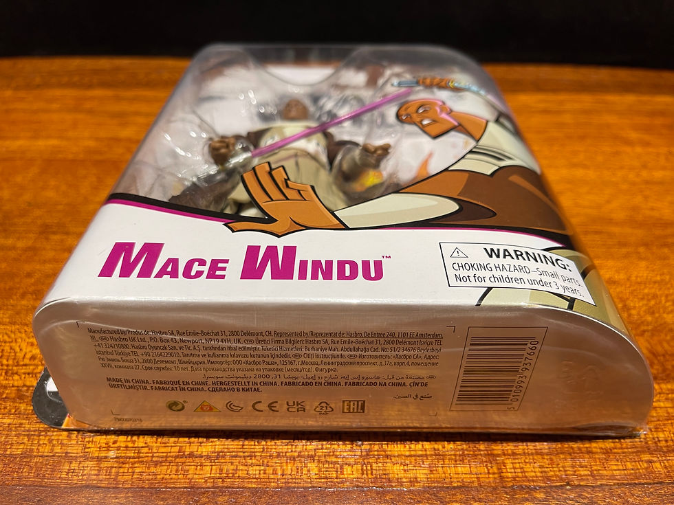 Thumbnail: Mace Windu action figure in package