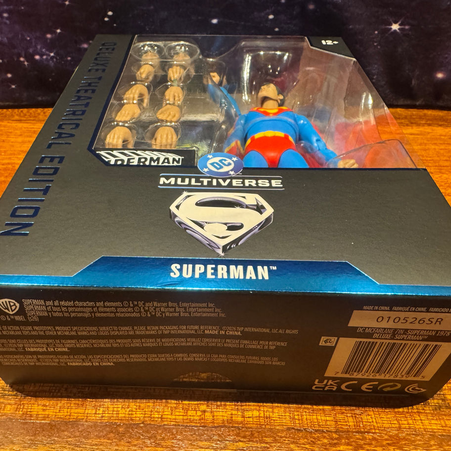 McFarlane Toys DC Multiverse SUPERMAN Deluxe Theatrical 7" Action Figure