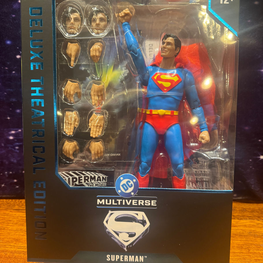 McFarlane Toys DC Multiverse SUPERMAN Deluxe Theatrical 7" Action Figure
