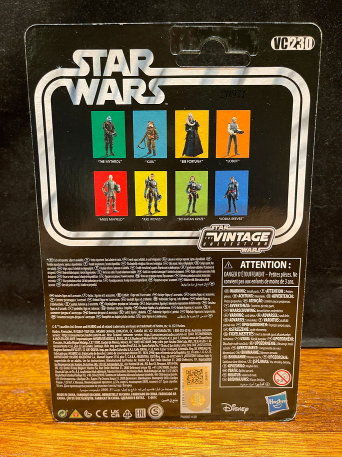 Autographed Star Wars Vintage Collection