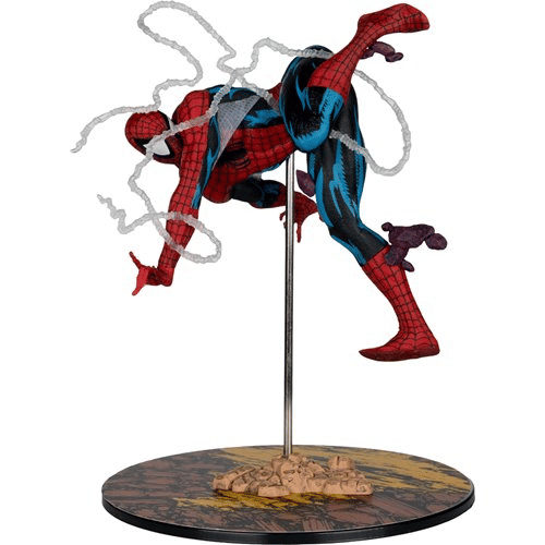 McFarlane Toys Amazing Spider-Man #318 1:10 Scale Posed Figure with Scene