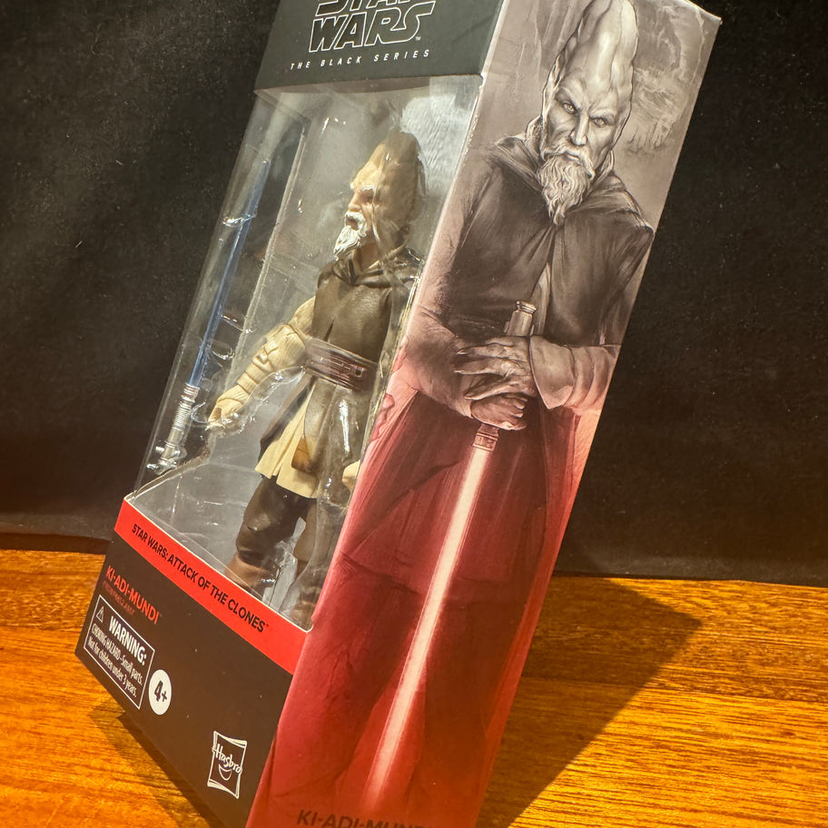 STAR WARS Black Series KI-ADI-MUNDI #04 (AOTC) 6" Action Figure