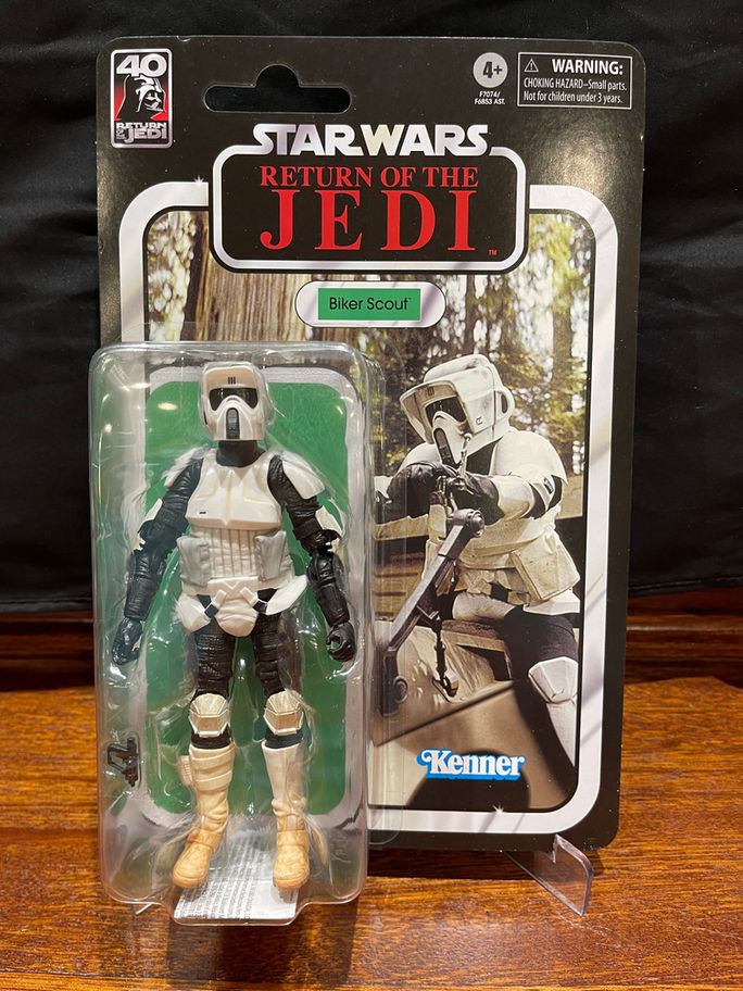STAR WARS Return of the Jedi Scout Trooper action figure
