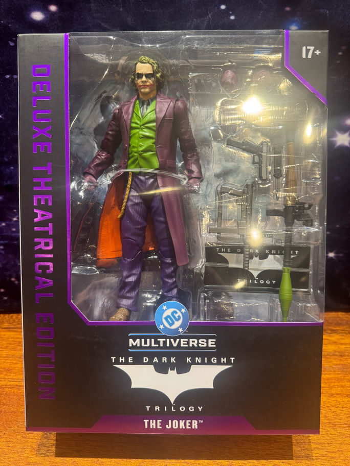 McFarlane Toys DC Multiverse THE JOKER Deluxe Theatrical 7" Action Figure