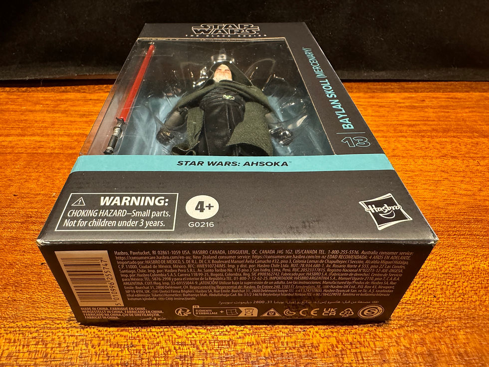 Miniature : STAR WARS Black Series BAYLAN SKOLL (Mercenary) #13 6" Action Figure