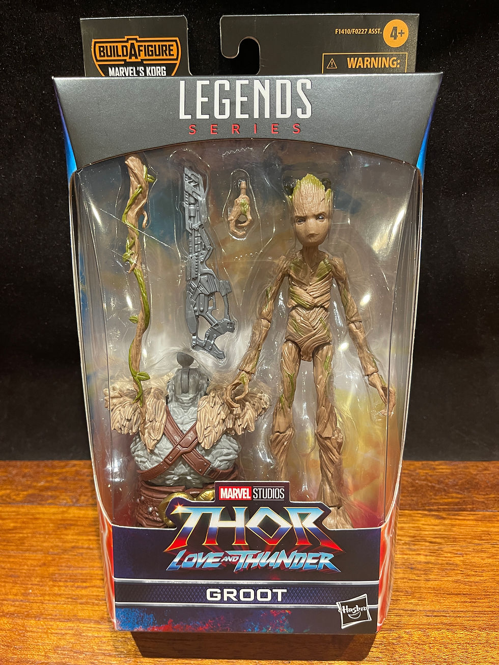 Miniature : Marvel Legends Series Thor Love and Thunder Groot action figure