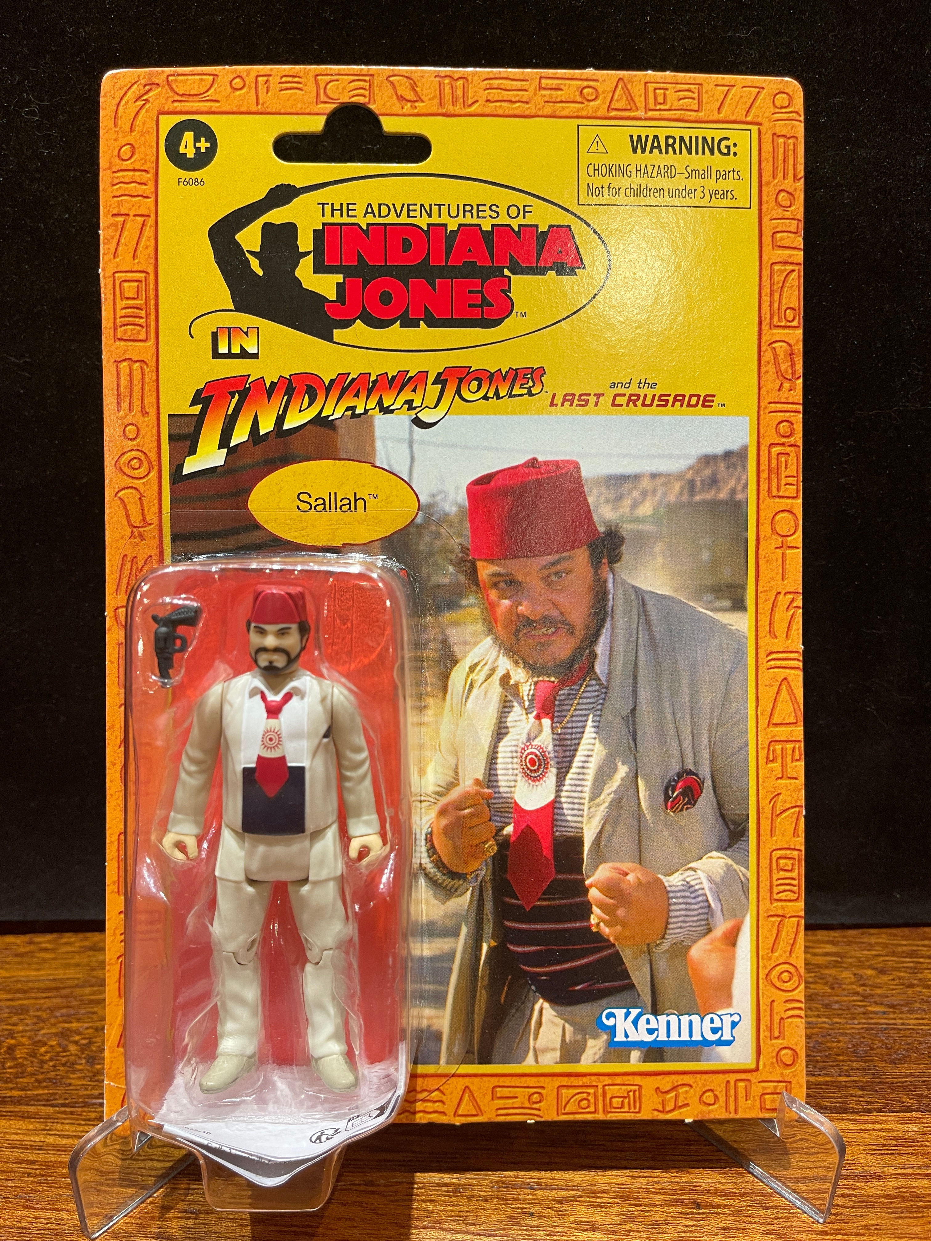 INDIANA JONES Retro Collection SALLAH (LAST CRUSADE) 3.75" Kenner Action Figure