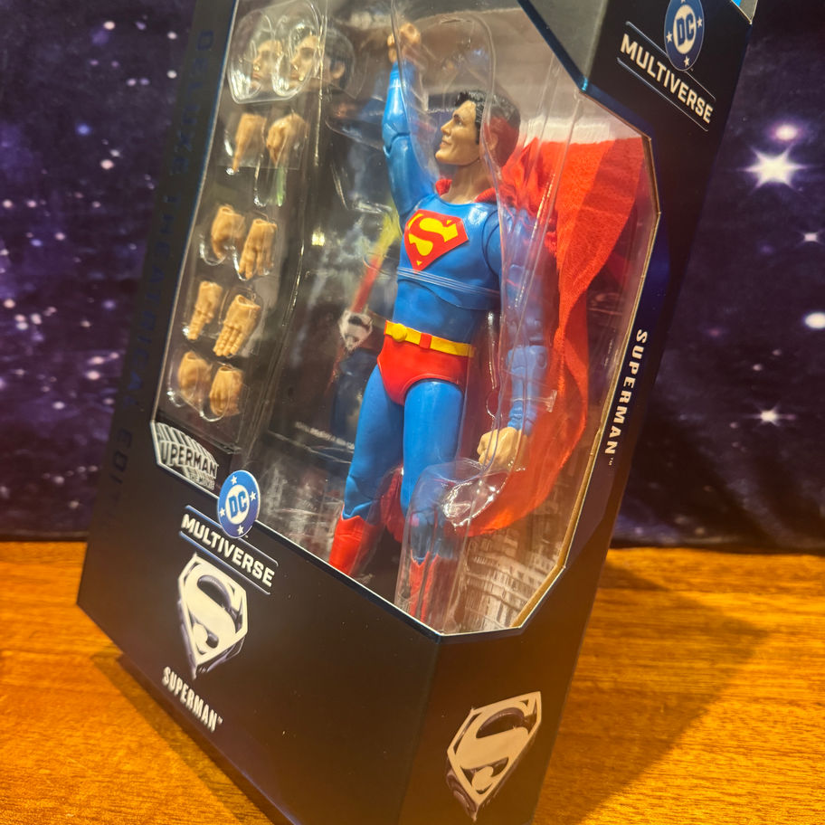 McFarlane Toys DC Multiverse SUPERMAN Deluxe Theatrical 7" Action Figure