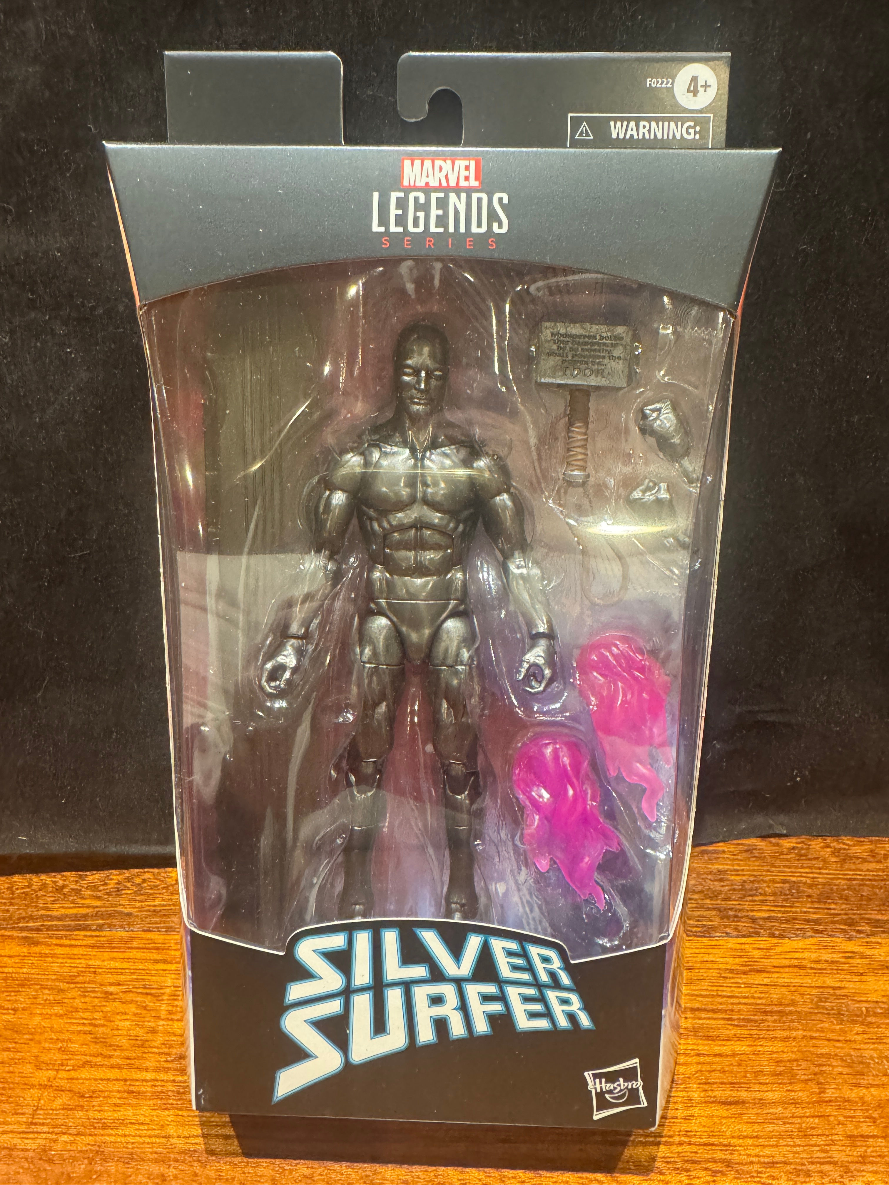 Marvel Legends Obsidian SILVER SURFER with Mjolnir 6" Action Figure
