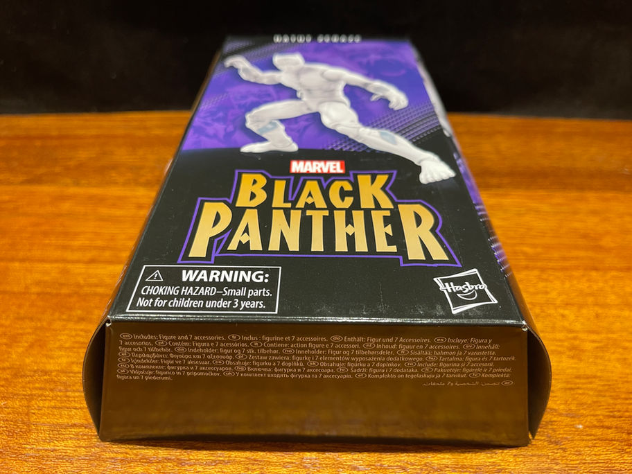 Marvel Black Panther action figure box