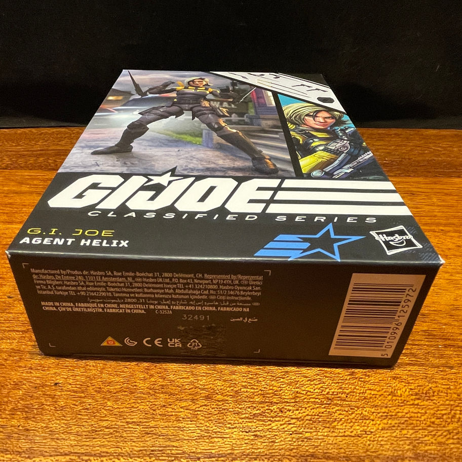 GI JOE Classified Series AGENT HELIX #104 6" Action