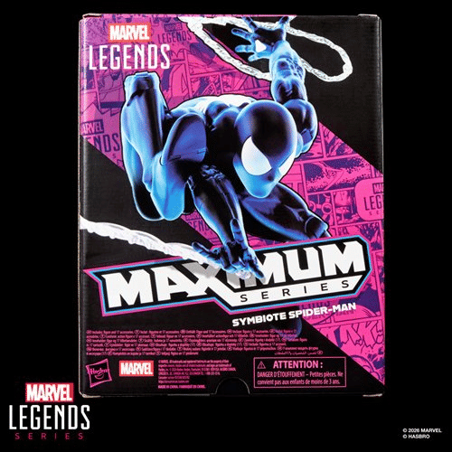 Marvel Legends Maximum Series Symbiote Spider-Man 6-Inch Action Figure