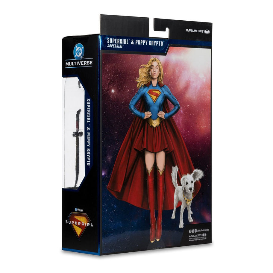 McFarlane Toys Supergirl Movie Figure with Baby Krypto