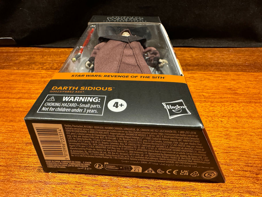 STAR WARS Black Series DARTH SIDIOUS #01 (ROTS) 6" Action Figure