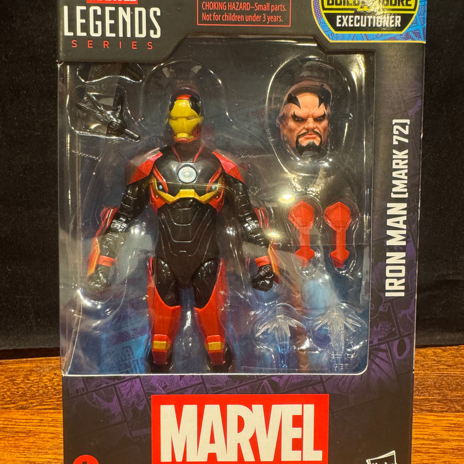 Marvel Legends IRON MAN (Mark 72) Executioner BAF 6" Action Figure