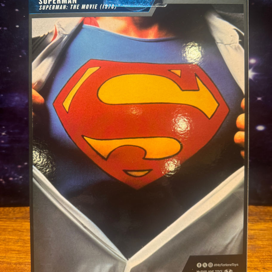 McFarlane Toys DC Multiverse SUPERMAN Deluxe Theatrical 7" Action Figure
