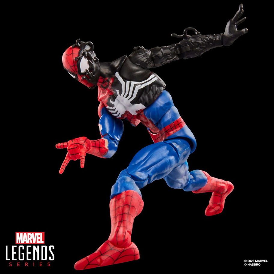 SECRET WARS Marvel Legends SPIDER-MAN (Alien Costume) 6-Inch Figure
