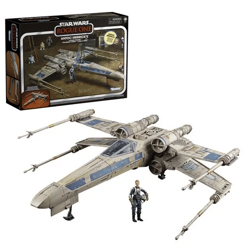 Star Wars Vintage Collection Antoc Merrick's X-Wing Fighter & Figure