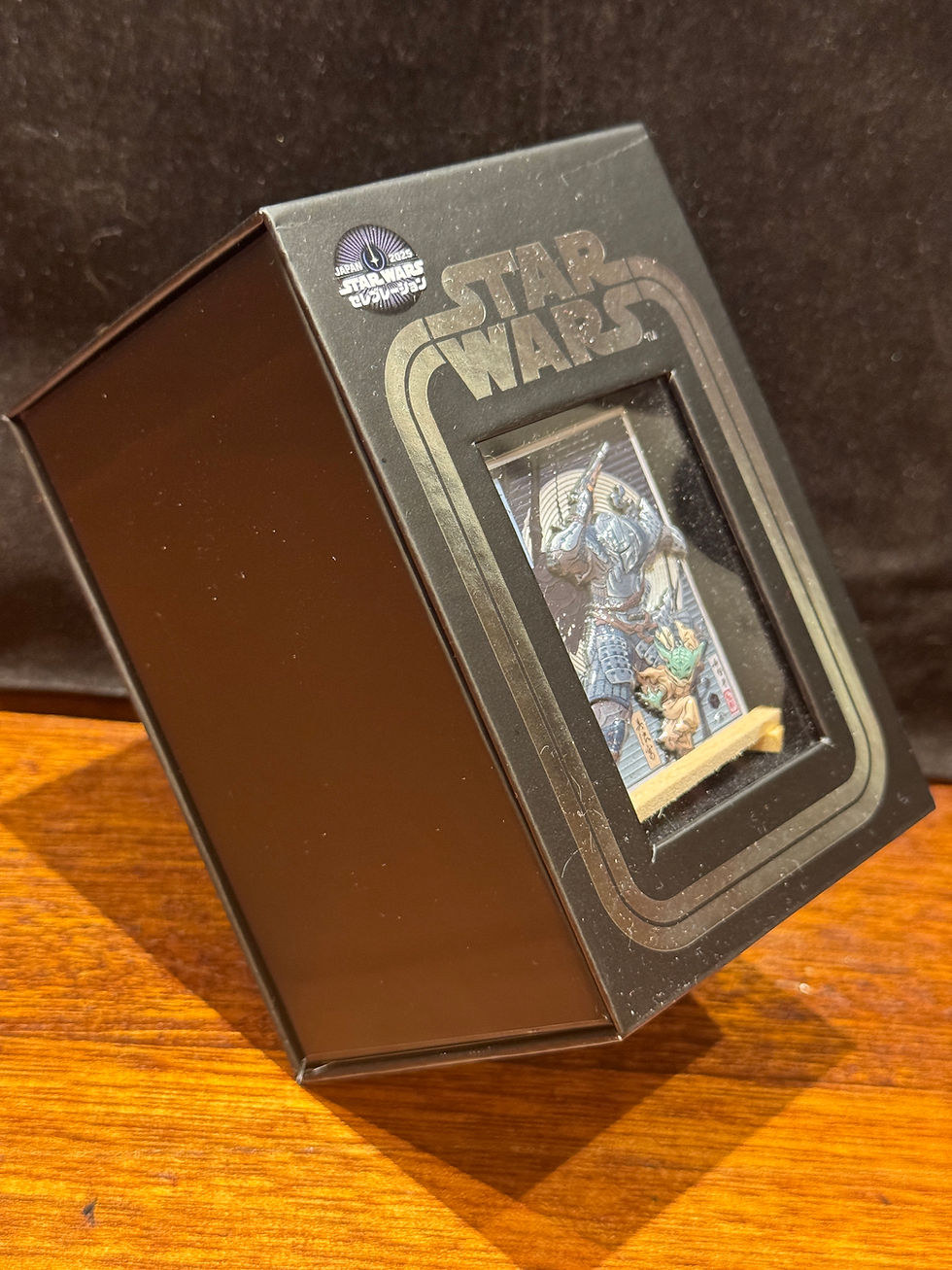 Thumbnail: Star Wars Celebration Japan MANDALORIAN & GROGU Takumi EXCLUSIVE Badge Art Pin