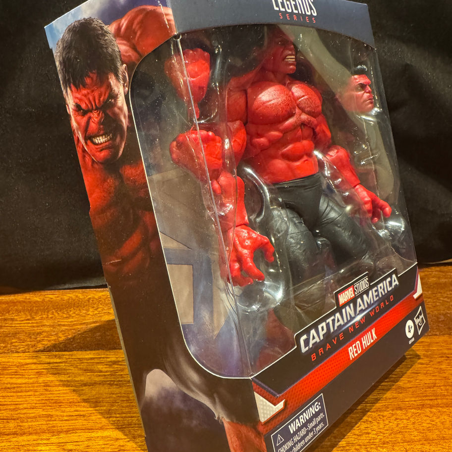 Marvel Legends RED HULK (Harrison Ford) DELUXE 6" Action Figure