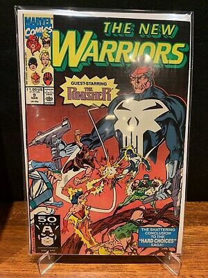 Warriors #3 comic book cover featuring The Punisher