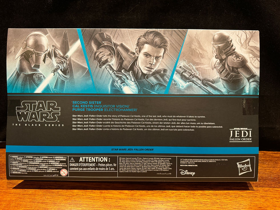 Thumbnail: STAR WARS Black Series JEDI: FALLEN ORDER 3 Pack EXCLUSIVE